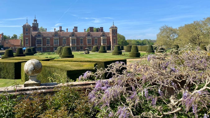 Blickling Estate Parterre garden in May